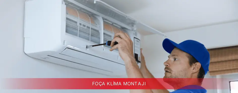 Foça İlçemi Kumtel Klima Montajı